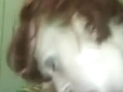 Redhead angel irrumation and cum in face hole