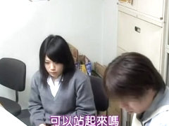 Hot voyeur movie in which a japanese student is humped hard