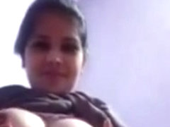 Indian big tits college girl masturbating