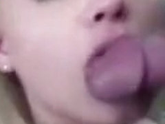 Real amateur doggystyled after blowjob