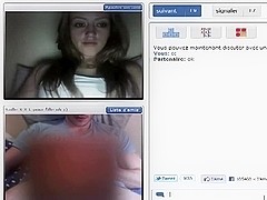 Strip and jerking off on video chat