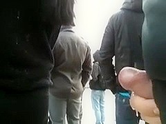 Cum on gals in public compilation 11 13