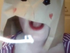 Pixie Woman Brushes Her Teeth With Cum