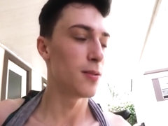 Twink Step Brother Sex With Older Step Brother On Back Patio