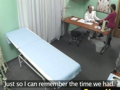 Real spycam amateur licked out by her doctor