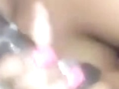 Ebony sucking and swallowing