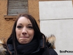 Eurobabe Felicia nailed by stranger guy for some money