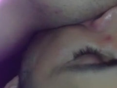 Sitting on the bf's face, so he can eat my pussy