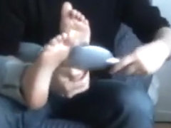 KV - cute feet tickled