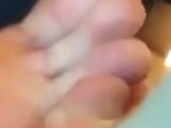 Toe Sucking Up Close