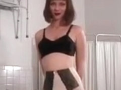 Kinky Brunette Slut Gets Tied In Rope