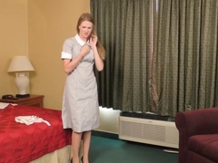 ENF Hotel Maid made to strip