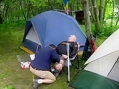 Bear Camping oral-sex