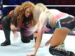 WWE Alexa Bliss Cute Ass Vs. Nia Jax Backlash 05-06-2018