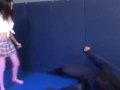 Kyoko wrestling