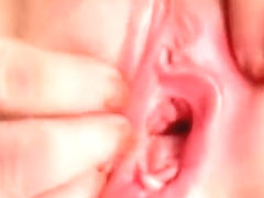 Busty amateur grandma cumshot dildo masturbation