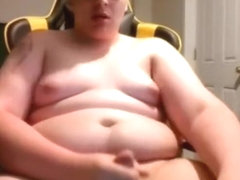 18 horny chubby cum
