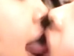 Japanese try lesbian first time 4