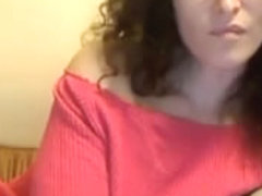 Sexy web cam gf shows tits and pussy