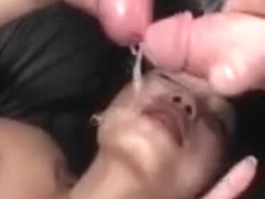 Asian Teen In Extreme Bukkake