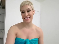 Short haired milf want to fuck her step son