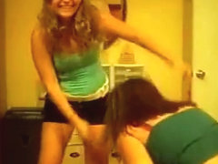 Fabulous twerking web camera dance movie scene