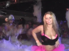 Filming in Key West Strip Club then Going to a Wild Foam Party Fantasy Fest 2014 - SouthBeachCoeds