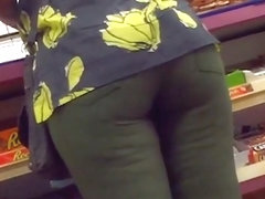 big ass milf green pants